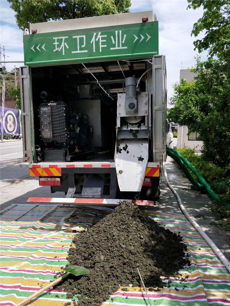 科尔沁左翼后淤泥干湿分离