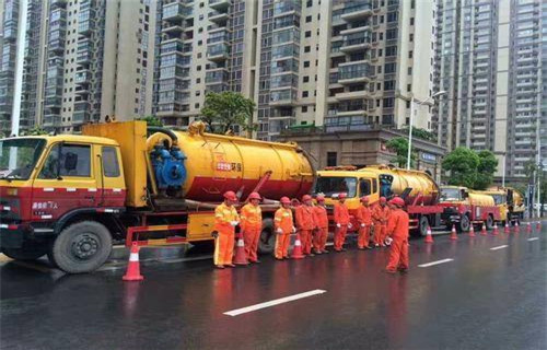 科尔沁左翼后市政管道清淤